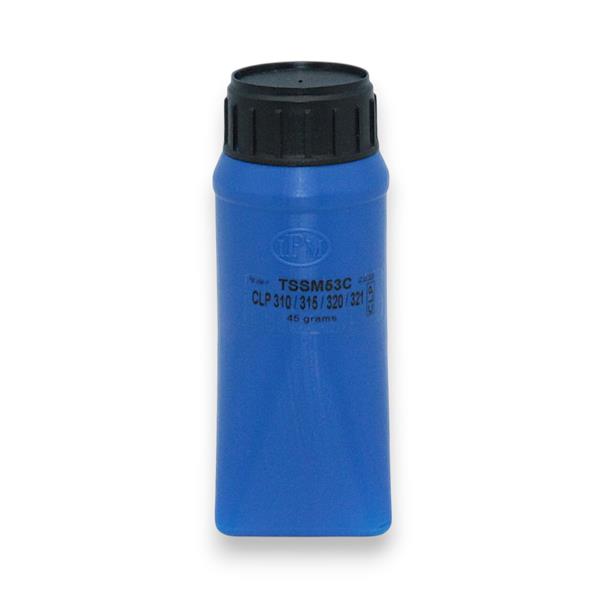 Тонер IPM Samsung Color CLP-310/315/320/321/325/326/360/365/CLX-3170/3175/3185/3186/3300/3305, Cyan, 45г/банка
