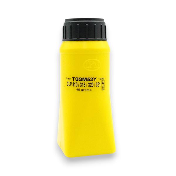 Тонер IPM Samsung Color CLP-310/315/320/321/325/326/360/365/CLX-3170/3175/3185/3186/3300/3305, Yellow, 45г/банка