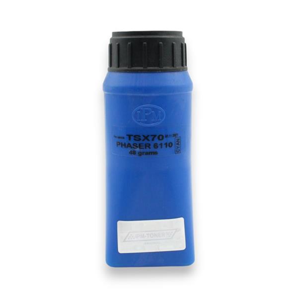 Тонер IPM Xerox Phaser 6110/6120/6220, Cyan, 48г/банка