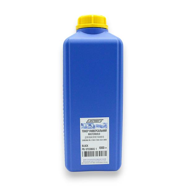 Тонер IPM Samsung MASTERBUILD UNIVERSAL ML-2160/2162/2163/2165/2166/2167/2168/1610/1710/1910/2850/2950/3050/3470/SCX-3400/3401/3405/3406/3407/SF-760/761/Xpress SL-M2020/2021/2022/2070/2071/M2620/Xerox Phaser 3020/3025/3052/3260/WorkCentre 3215/3225, для використання в оригінальних картриджах, універсальний - сумісний з усіма моделями Samsung, Packed in Ukraine з мішка TDMASSP, 1000г/банка