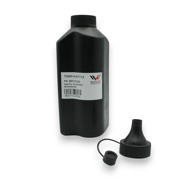 Тонер WELLDO Canon iR2520/2525/2530/EXV-33 + лійка, 620г/банка