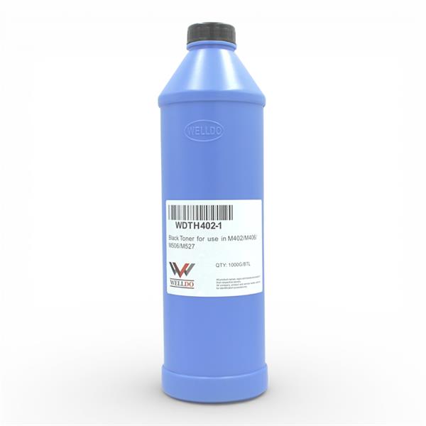 Тонер WELLDO HP LJ Pro M402/403/404/426/427/428/Enterprise M501/506/527/Canon MF421/426/428/429/443/445/446/449/LBP212/214/215/223/226/228/LBP1238/MF1238/iR 1643/CF226A/CF228A/CF259A/CF287A/CF289A/Canon 041/041H/052/052H/056/056H/057/057H/T06/T08 + ЛІЙКА, 1000г/банка