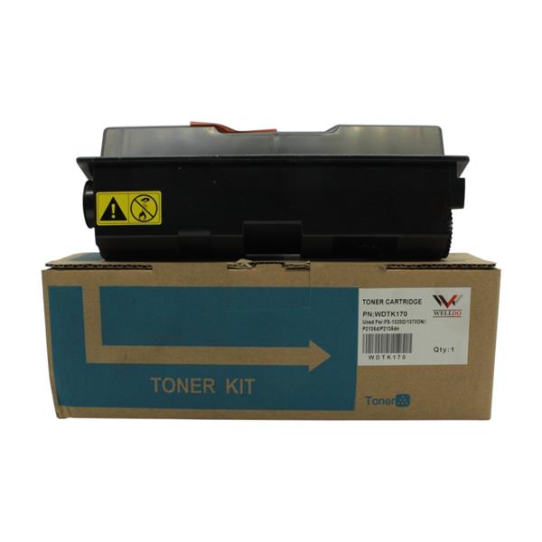Картридж WELLDO Kyocera ECOSYS P2135/FS-1320D/TK-170/172, з чіпом, TOMOEGAWA, 7200 копій/туба