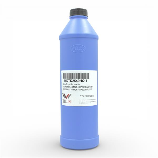 Тонер WELLDO Kyocera ECOSYS M2040/2135/2540/2640/2635/2735/2835/P2040/2235/2335/3045/3050/3055/3060/FS-2100/4100/4200/4300/TK-1150/TK-1160/TK-1170 +ЛІЙКА, Покращена якість! 1000г/банка