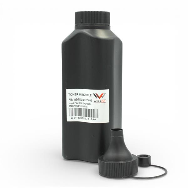 Тонер WELLDO Kyocera FS-1020MFP/1040/1060/1025/1120MFP/1125/TK-1110/1120 + лійка, TOMOEGAWA, 500г/банка