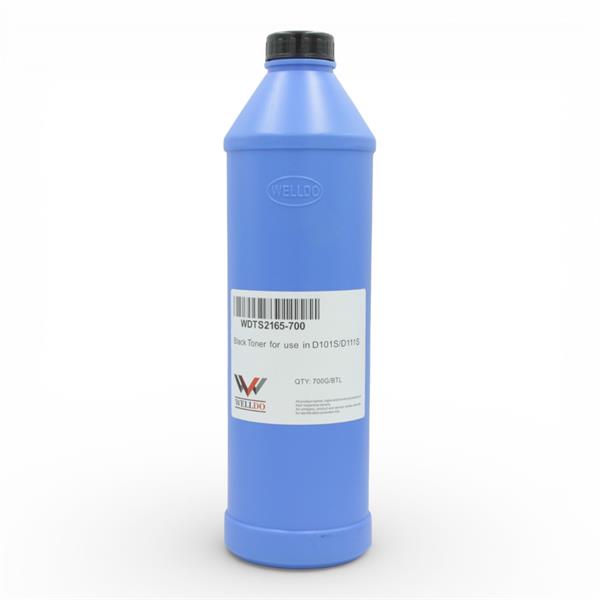 Тонер WELLDO Samsung ML-2160/2161/2162/2165/2168/SCX-3400/3401/3405/SF-76X/Xpress SL-M2020/2021/2022/2070/2071/D101/D111 + ЛІЙКА, універсальний, 700г/банка